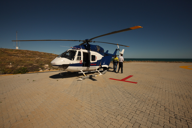 kawasaki bk117 helicopter karratha australian landscapes jamie paterson